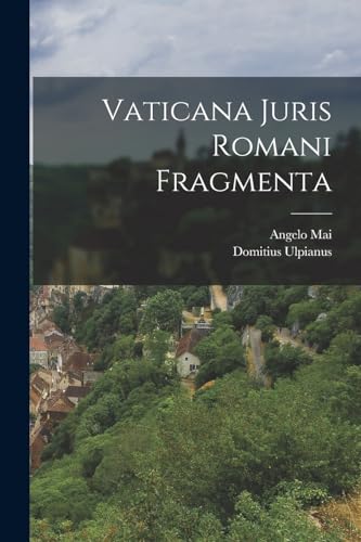 Vaticana Juris Romani Fragmenta cover