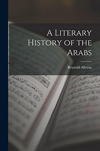 A Literary History of the Arabs cover