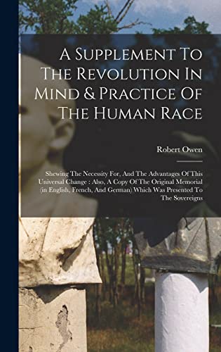 A Supplement To The Revolution In Mind & Practice Of The Human Race cover