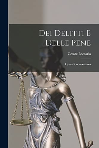 Dei Delitti E Delle Pene cover