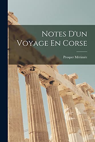 Notes D'un Voyage En Corse cover