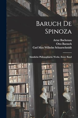 Baruch de Spinoza cover