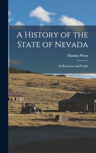 A History of the State of Nevada cover