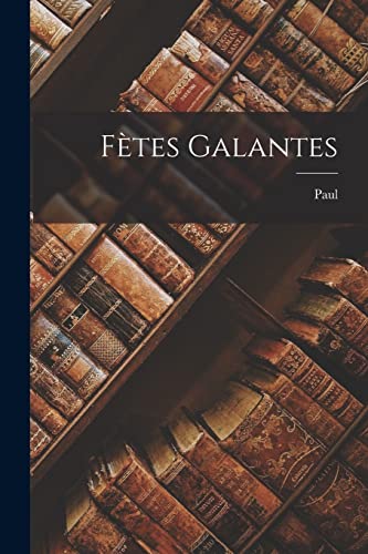Fetes galantes cover