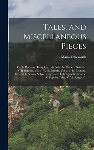 Tales, and Miscellaneous Pieces cover