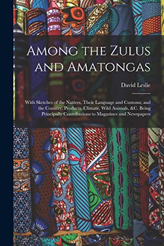 Among the Zulus and Amatongas cover
