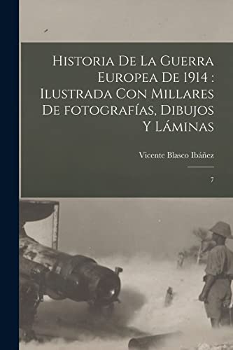 Historia de la guerra europea de 1914 cover