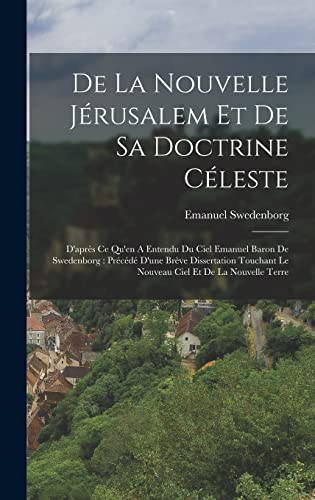 De La Nouvelle Jérusalem Et De Sa Doctrine Céleste cover