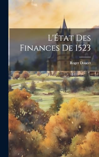 L'État des Finances de 1523 cover