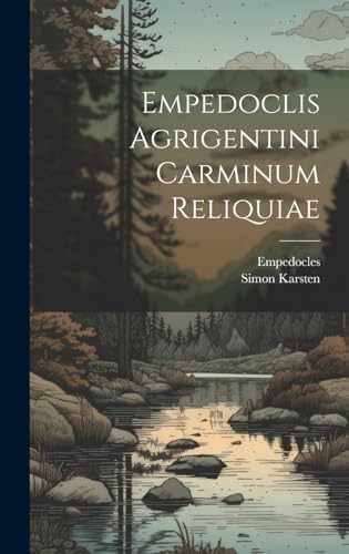 Empedoclis Agrigentini Carminum Reliquiae cover