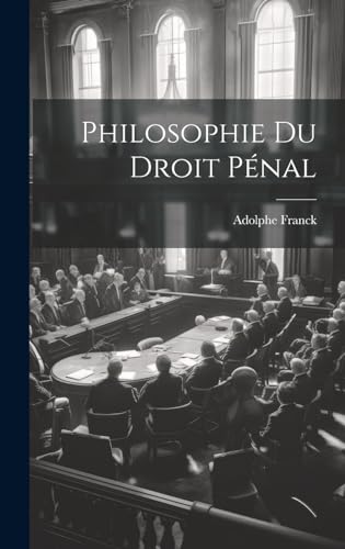 Philosophie Du Droit Penal cover