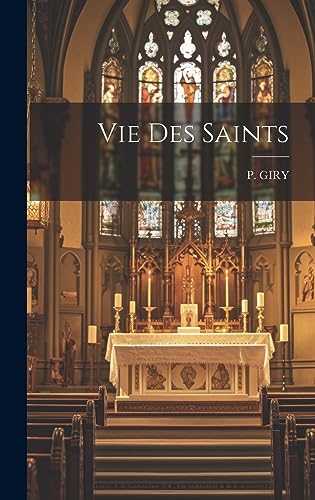 Vie Des Saints cover