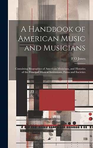 A Handbook of American Music and Musicians cover