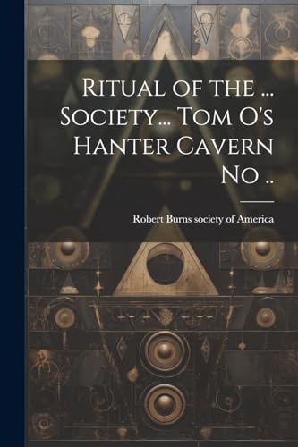 Ritual of the ... Society... Tom O's Hanter Cavern no .. cover