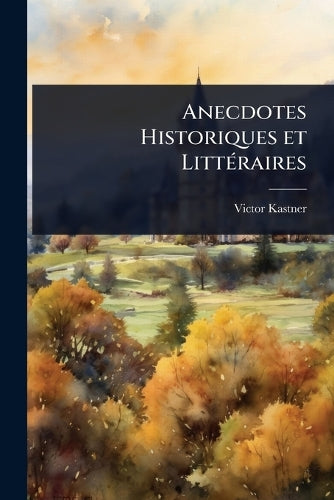 Anecdotes Historiques et LittÃ(c)raires