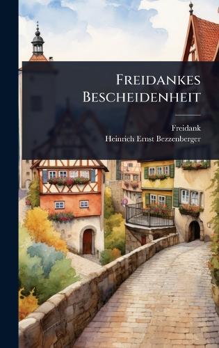Freidankes Bescheidenheit