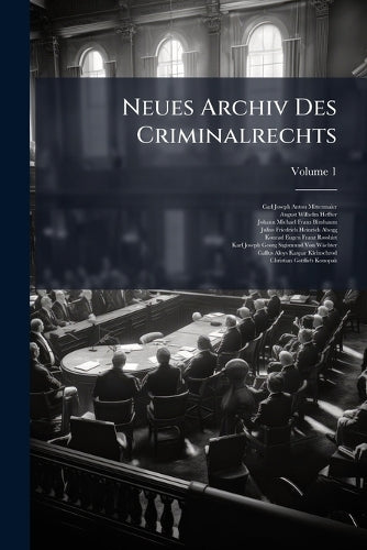 Neues Archiv Des Criminalrechts cover