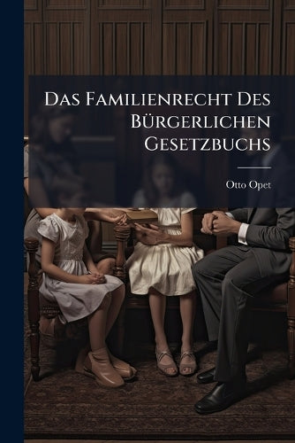 Das Familienrecht Des BÃ1/4rgerlichen Gesetzbuchs cover