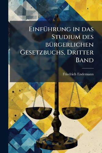 EinfÃ1/4hrung in das Studium des bÃ1/4rgerlichen Gesetzbuchs, Dritter cover