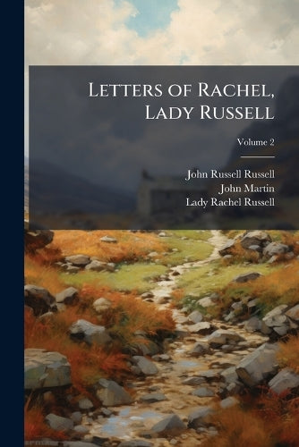 Letters of Rachel, Lady Russell cover