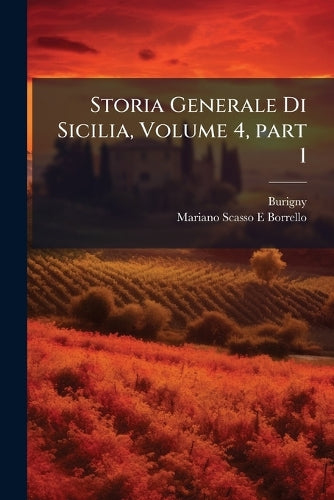 Storia Generale Di Sicilia, Volume 4, part 1 cover