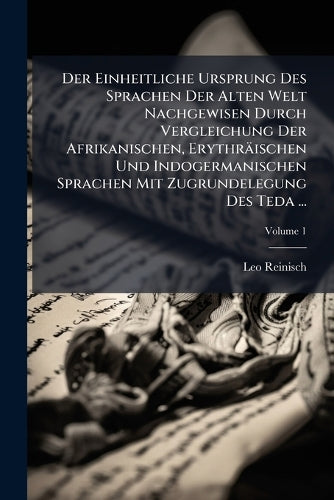 Der Einheitliche Ursprung Des Sprachen Der Alten Welt Nachgewisen Durc cover