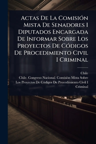 Actas De La ComisiÃ3n Mista De Senadores I Diputados Encargada De Info cover