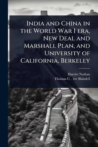 India and China in the World War I era, New Deal and Marshall Plan, an cover