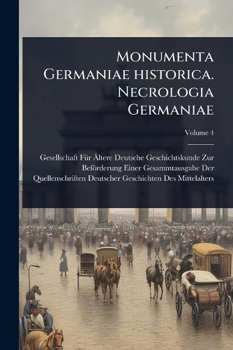 Monumenta Germaniae historica. Necrologia Germaniae cover