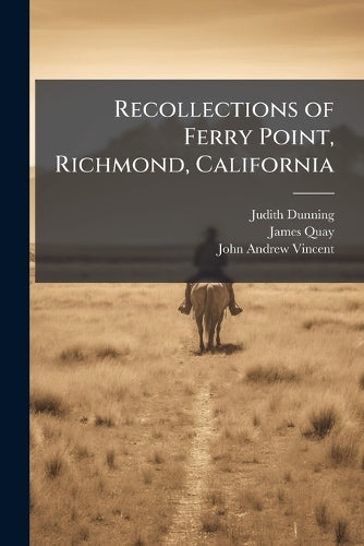 Recollections of Ferry Point, Richmond, California cover
