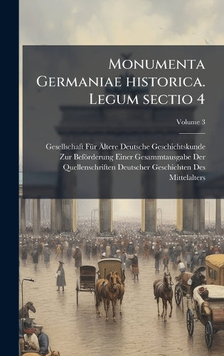 Monumenta Germaniae historica. Legum sectio 4 cover