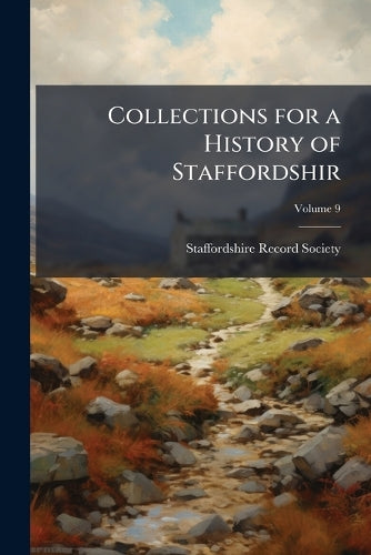 Collections for a History of Staffordshir cover