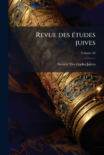 Revue des Ã(c)tudes juives cover