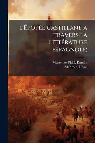 l'ÉpopÃ(c)e castillane a travers la littÃ(c)rature espagnole; cover