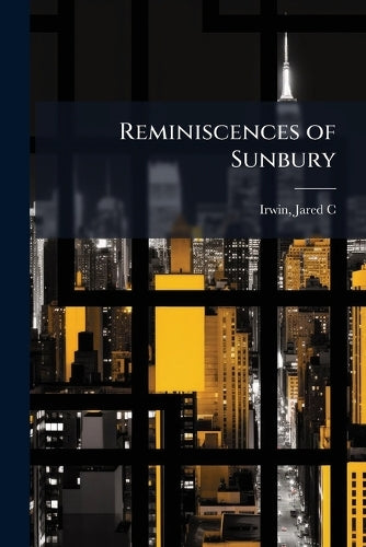 Reminiscences of Sunbury cover