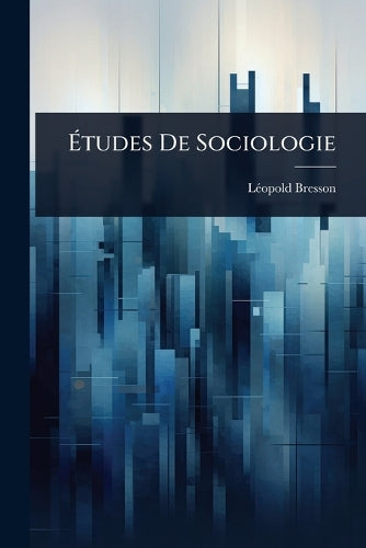 Ãtudes De Sociologie cover