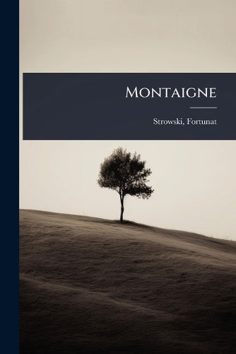 Montaigne cover