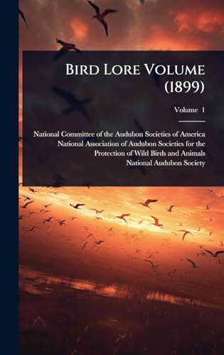 Bird Lore Volume (1899) cover
