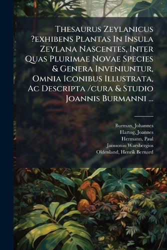 Thesaurus Zeylanicus ?exhibens Plantas In Insula Zeylana Nascentes, In cover