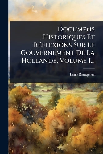 Documens Historiques Et RÃ(c)flexions Sur Le Gouvernement De La Hollan cover