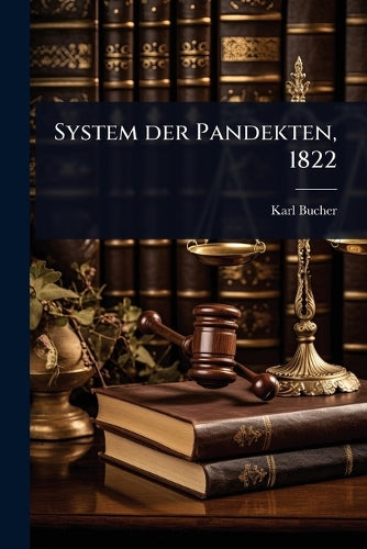 System der Pandekten, 1822 cover