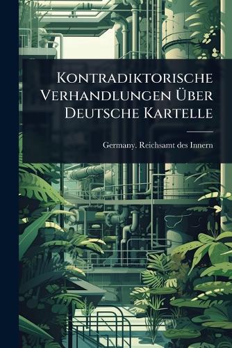Kontradiktorische Verhandlungen Über Deutsche Kartelle cover