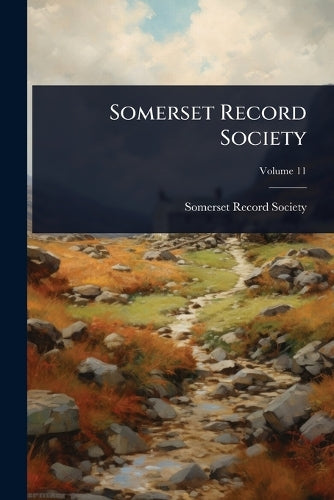 Somerset Record Society cover