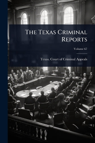 The Texas Criminal Reports cover