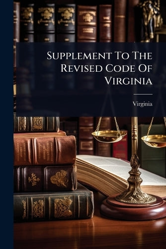 Supplement To The Revised Code Of Virginia cover