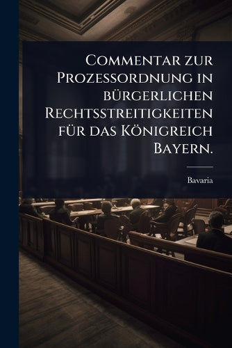 Commentar zur ProzeÃordnung in bÃ1/4rgerlichen Rechtsstreitigkei cover