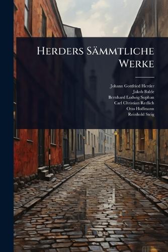Herders Sämmtliche Werke cover