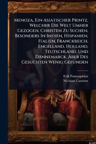 Menoza, Ein Asiatischer Printz, Welcher Die Welt Umher Gezogen, Christ cover