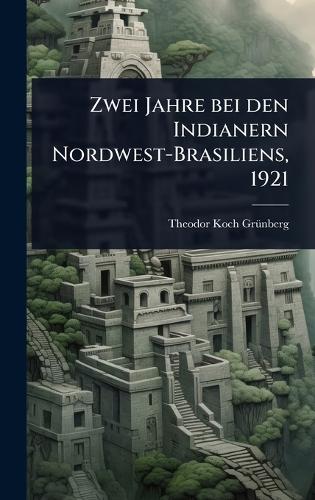 Zwei Jahre bei den Indianern Nordwest-Brasiliens, 1921 cover
