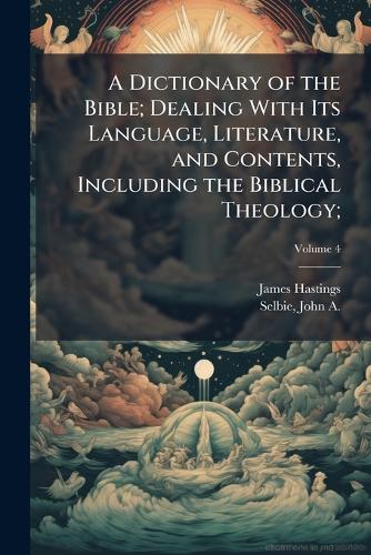 A Dictionary of the Bible; Dealing With Its Language, Literature, and cover